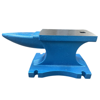 Agrotk 99LB Cast iron Anvil Blacksmith Single Hole Round Horn Tool Accessories