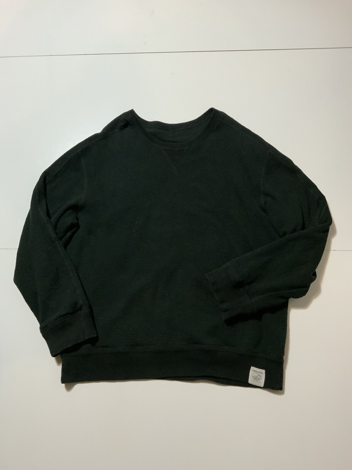 Polo Ralph Lauren reversibile waffle maglia termica pony girocollo felpa tg.XXL