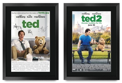 Ted Movie A4 Poster Mark Wahlberg, Mila Kunis, Seth Macfarlane für Filmfans