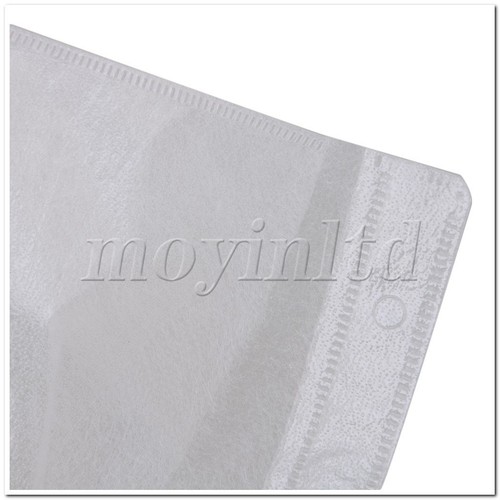 14x13cm OPP Plastic CD DVD Double-sided Sleeves Holder Set of 500 White - Bild 6 von 6