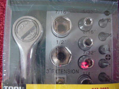 NEW MENARDS TOOL SHOP 1/4