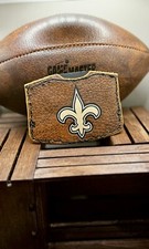 A Custom Handmade New Orleans Saints Football Card Holder/ Wallet