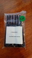 6 pack x Dual Band 3 dBi 5 inch radio Antenna 2.4 GHz / 5.8 GHz male Tilt-Swivel