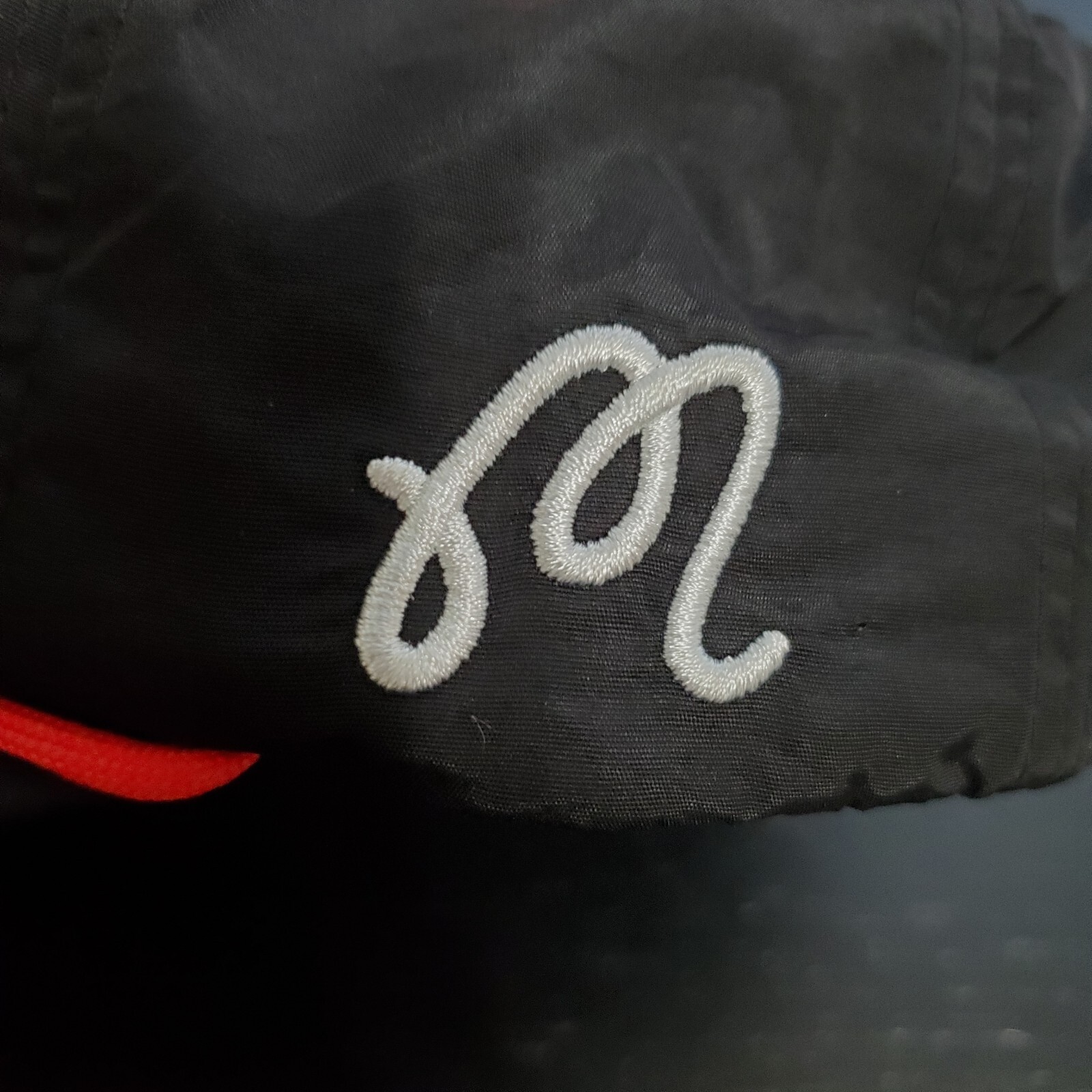 RARE MALBON PGA TOUR 2K GOLF ROPE HAT CAP ADJUSTABLE SNAPBACK BLACK RED WHITE image 8