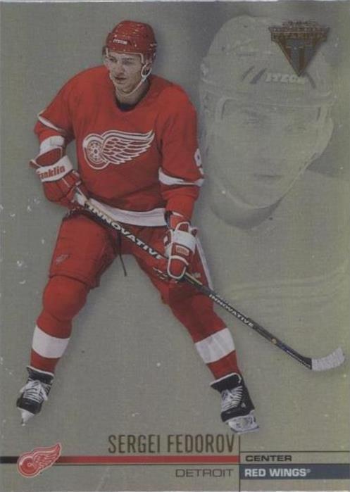 2001-02 Pacific Private Stock Titanium - Sergei Fedorov #48 - 1 of 1