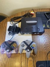 Nintendo 64 Home Console - Black With 2 Controllers