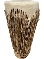 Handcrafted Rope-Tuned Djembe Drum African Style Percussion Instrument