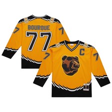 Boston Bruins Ray Bourque #77 Mitchell & Ness Gold 1996/97 NHL Power Play Jersey