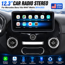 12.3 Wireless CarPlay Car Stereo For Mercedes...