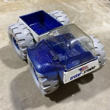 Vintage 1970s Tonka Crater Crawler Blue Glitter Space Truck Moon Vehicle USA