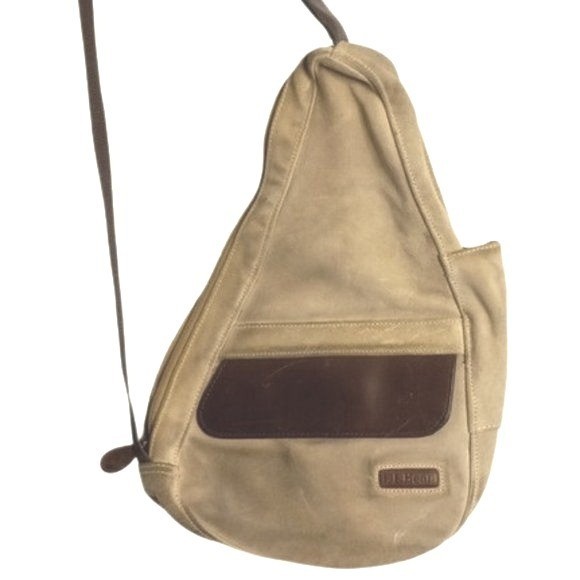 LL Bean Ameribag Unisex Healthy Back Bag Sling Backpack  display picture 1
