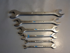 6 Stück vintage Belzer Streamline Maul Schraubenschlüssel Zoll ex Bundeswehr