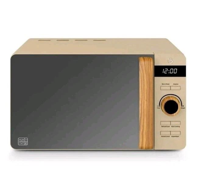 Swan Nordic 20ltr 800w Oatmeal Microwave
