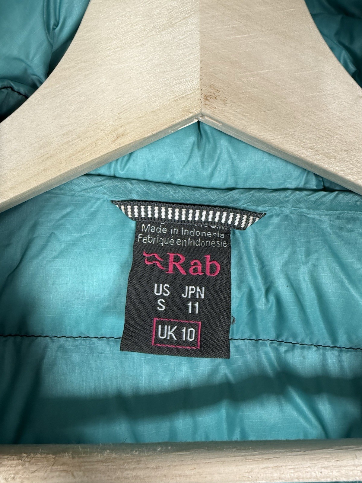 Rab Jacket Size UK 10 Black Microlight Alpine Puf… - image 5