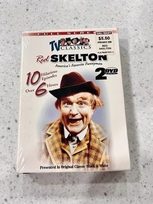 Red Skelton ~ Mid Century Clown: (2003, 2-DVD Set, 10 Episodes) ~ NEW IN PACKAGE