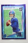 2025 Panini Donruss Optic Jaxson Dart Rated Rookie #273 Purple Shock Prizm RC