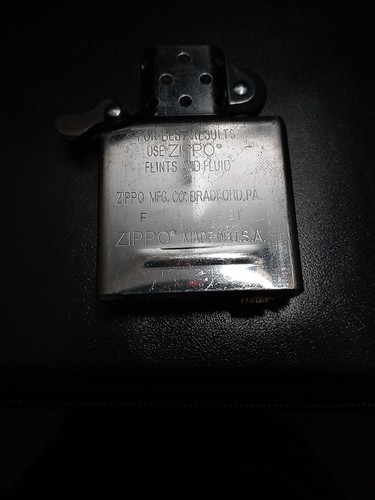 Pre-Owned Sugar Skull Zippo Classic Street Chrome Cigarette Lighter - Picture 5 of 8