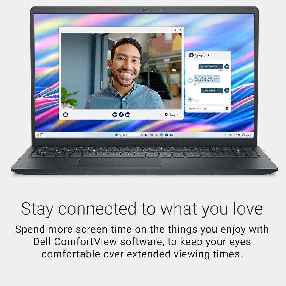 Dell 15 Laptop DC15250 15.6" FHD (1920 x 1080) 120Hz, Intel Core i7-1355U - Image 3 of 4