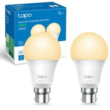 Image of Tapo L510B Smart Bulb B22 2 Pack Alexa Google Dimmable LED 8.3W WiFi