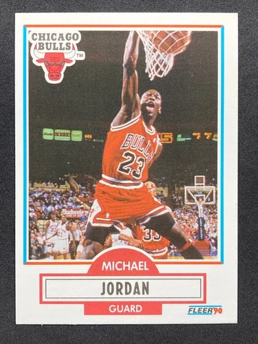 1990-91 Fleer Michael Jordan #26 Chicago Bulls