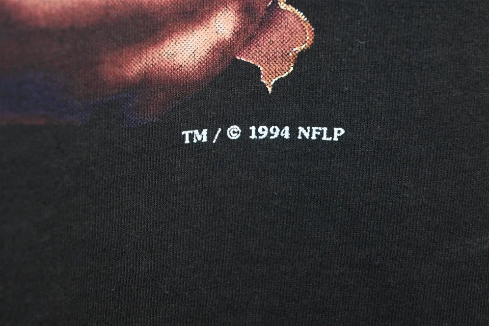 vintage 90s SAN FRANCISCO 49ERS NINERS NFL NUTMEG COTTON t-shirt FOOTBALL XL - Image 4 of 4