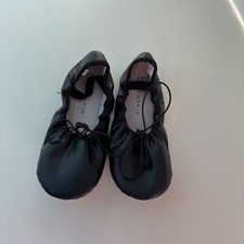 Toddler Black Ballet Slippers Danskin Size 13
