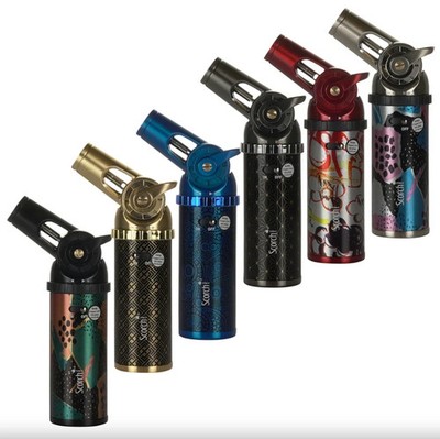 SCORCH TORCH 61822 Powerful Single Torch w/ Trigger Lock | 1CT | CHOOSE COLOR!!