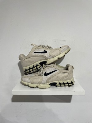 NIKE AIR ZOOM SPIRIDON CAGE 2 STUSSY FOSSIL SIZE 14 PREOWNED