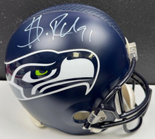 SHELDON RICHARDSON SIGNED AUTO FULL SIZE SEATTLE SEAHAWKS HELMET JSA WITNESSED