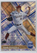 2019 Panini Elite Extra Edition Aspirations Blue 47/75 John Doxakis #61 0q3