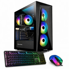 iBuyPower ARGB Gaming Desktop i7 Computer PC 32GB RAM 4TB SSD W11 Custom Build