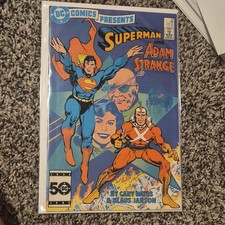 DC Comics Presents Superman Adam Strange 1985 Bates Janson Color Superheroes Co…