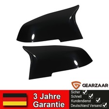 M Style Gl�nzend Spiegelkappen f�r BMW F30 F87 Paar 51167292746 Schwarz