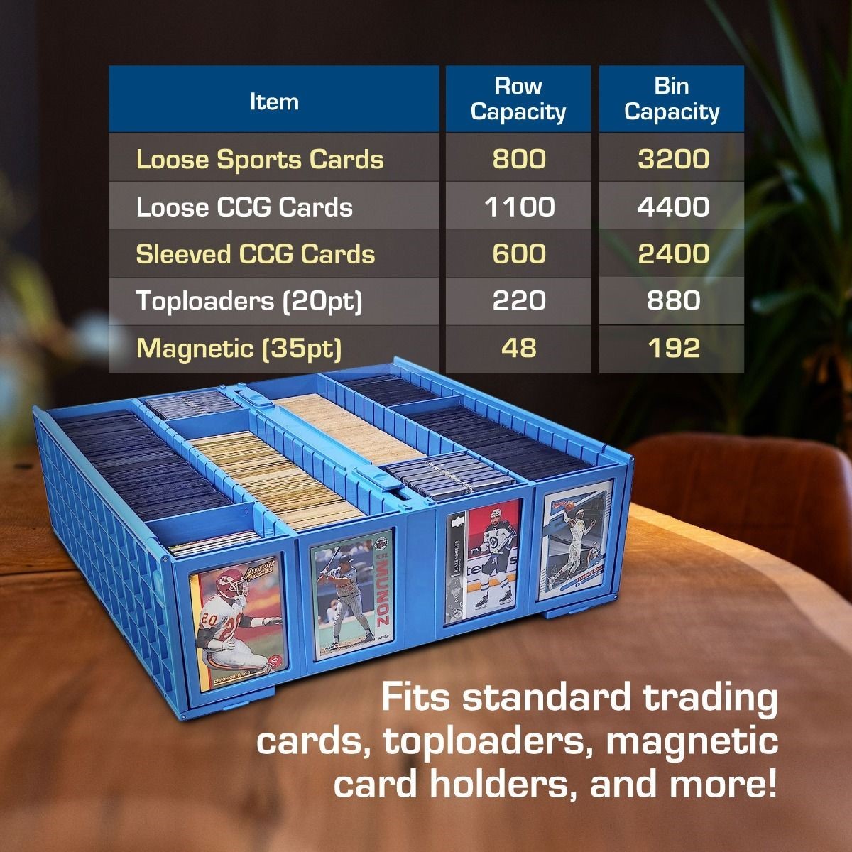 bcw graded card bin BCW Collectible Card Bin, Gray - 3200 Count for sale online