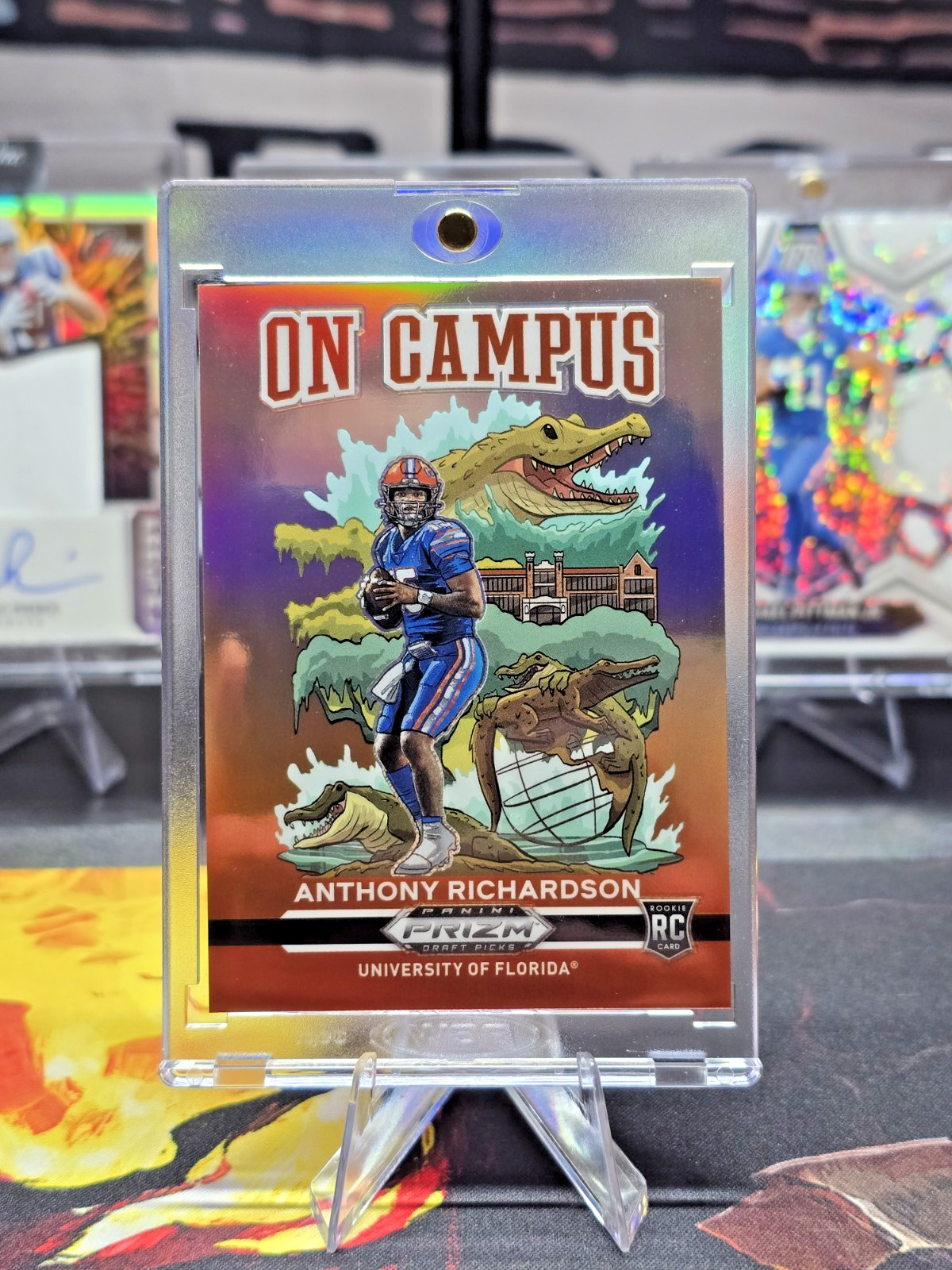 2023 Panini Prizm Draft Picks Anthony Richardson Rookie On Campus Prizm Case Hit