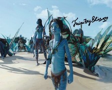 TRINITY BLISS signed autograph 20x25cm AVATAR in person autograph ACOA