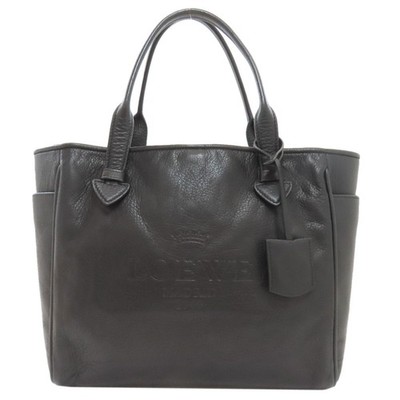 LOEWE  Heritage Tote Bag Leather  Ladies [Used]