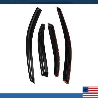 For 2004-2008 Acura TSX Sedan Window Visor Vent Shade Sun Rain Guards Deflectors