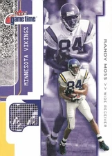 2001 Fleer Game Time #82 Randy Moss