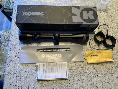 Konus Pro 3-9X40 Rifle Scope model # 7264 - New