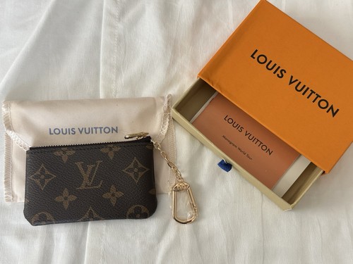Louis Vuitton Monogram Canvas Pochette Cles Coin Purse Key Pouch