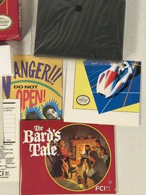 The Bard's Tale Nintendo NES Game Complete CIB