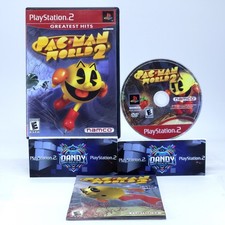 Pac-Man World 2 PS2 Black Label - CIB W/ Manual - PlayStation 2