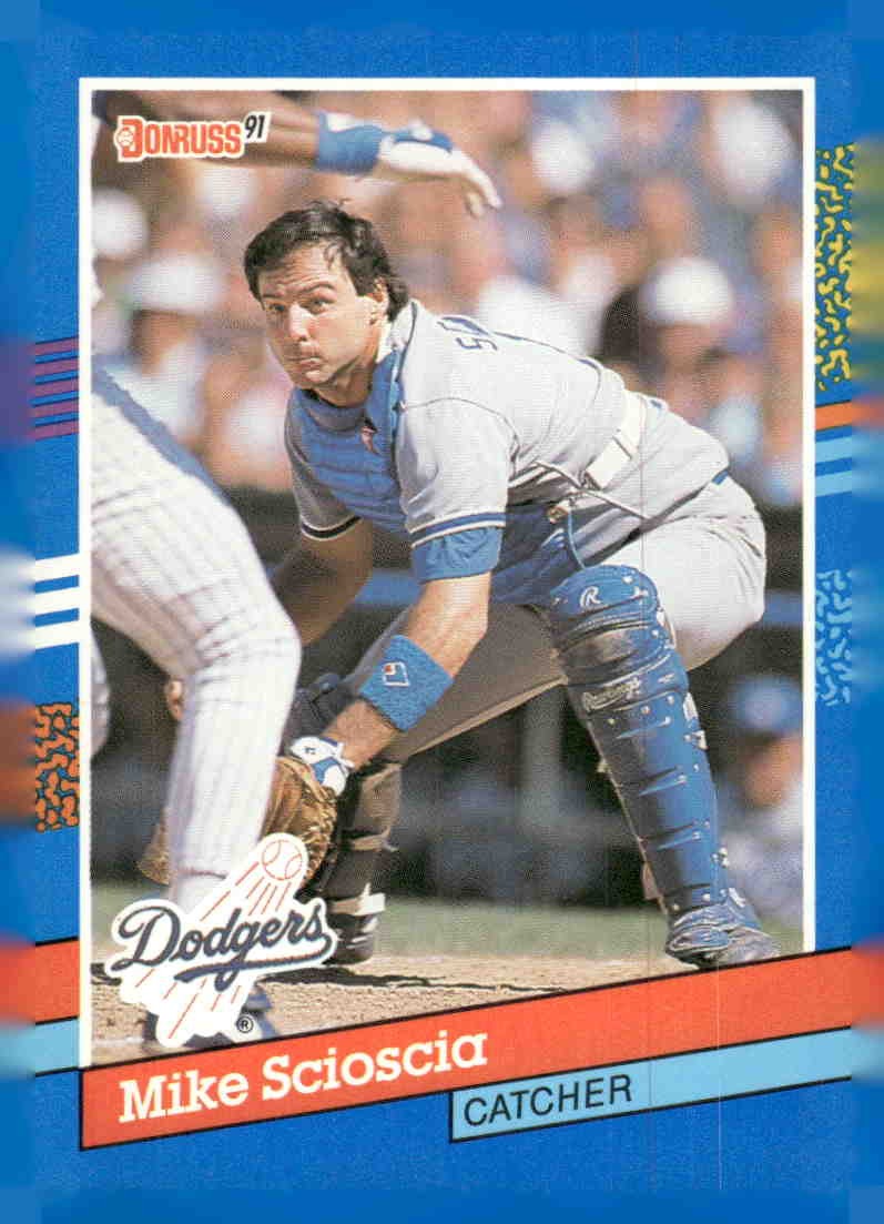 1991 Donruss #112 Mike Scioscia
