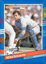 1991 Donruss #112 Mike Scioscia