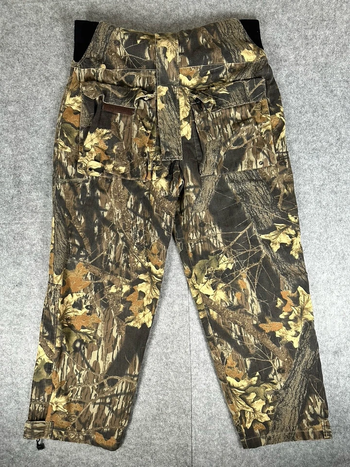 Vintage Remington Mossy Oak Break Up Camo Men’s Large Hunting Overalls Insulated - Image 4 of 4