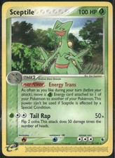 Sceptile 20/109 EX Ruby & Sapphire Pokemon English Card (MP)