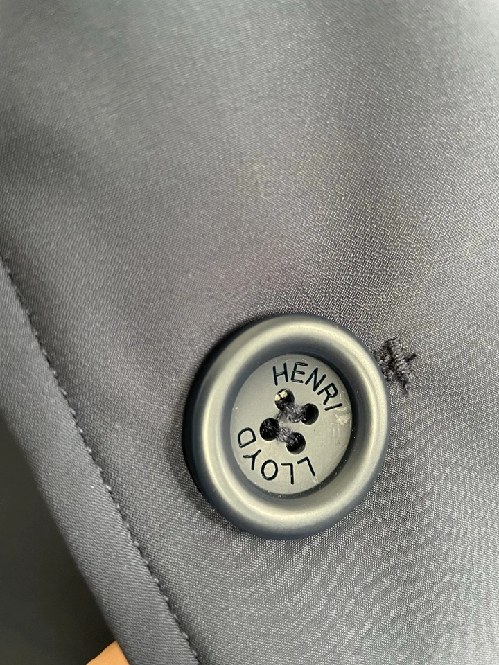 HENRI LLOYD Consort RWR Jacket - Navy Blue A242151001 SMALL Coat Parka - Image 3 of 4