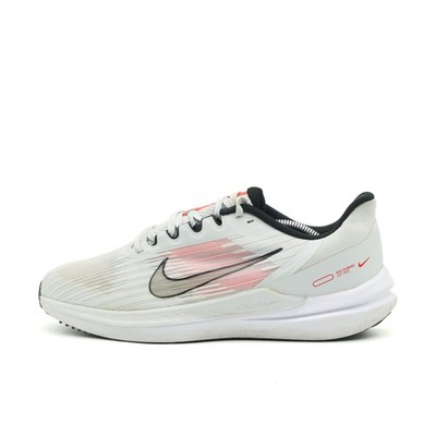Nike Herren Air Zoom Winflo 10 Schuhe Weiß Rot Mesh ämpfung Laufschuh EU 44,5