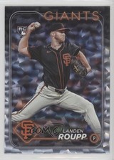 2024 Topps Update Silver Crackle Foilboard Landen Roupp #US186 1e3h